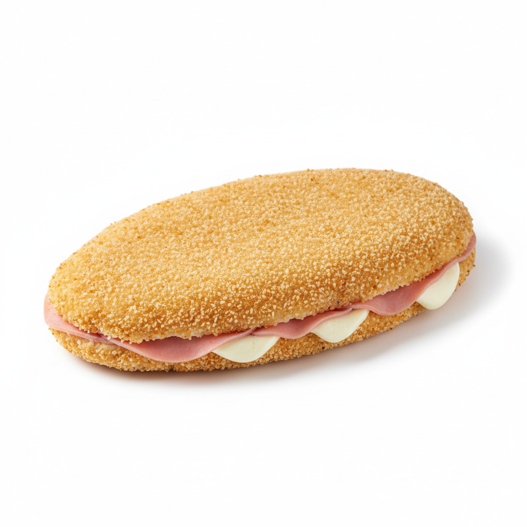 Milanesa jamón y muzzarella
