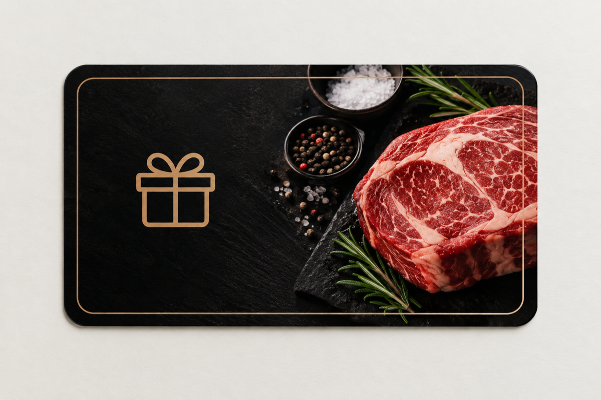 Tarjeta de regalo de Carne Express